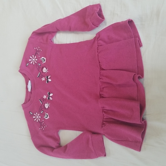 Rococo Girls Size 6 Pink Tunic Sweater - Picture 3 of 5